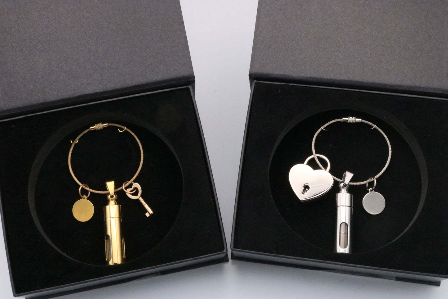 The Promise Lock Keychain - Couples Set (Set of 2)