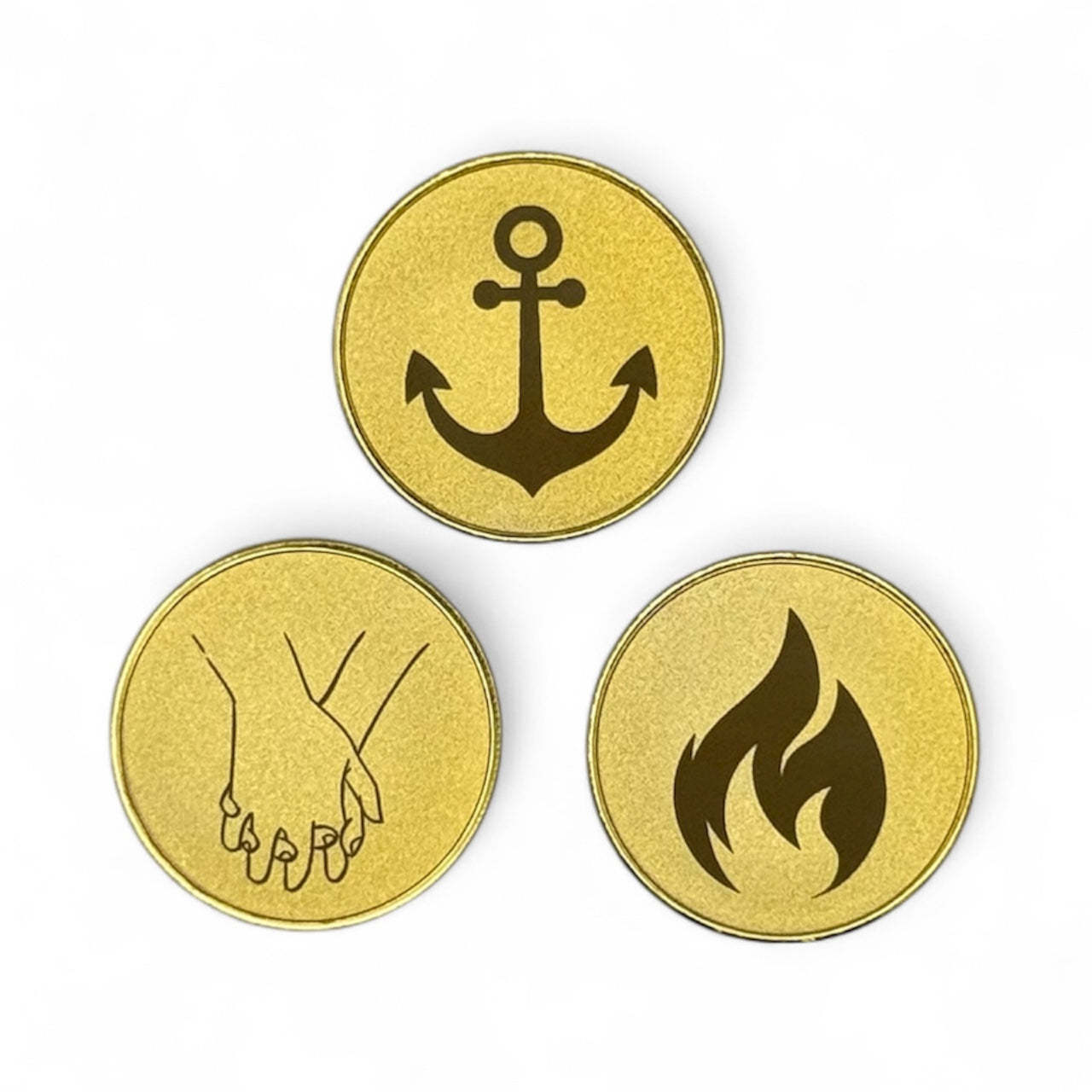 Kept Coins – Sealed Keepsake Coin Keychain Gift Set (The Connected Pack)