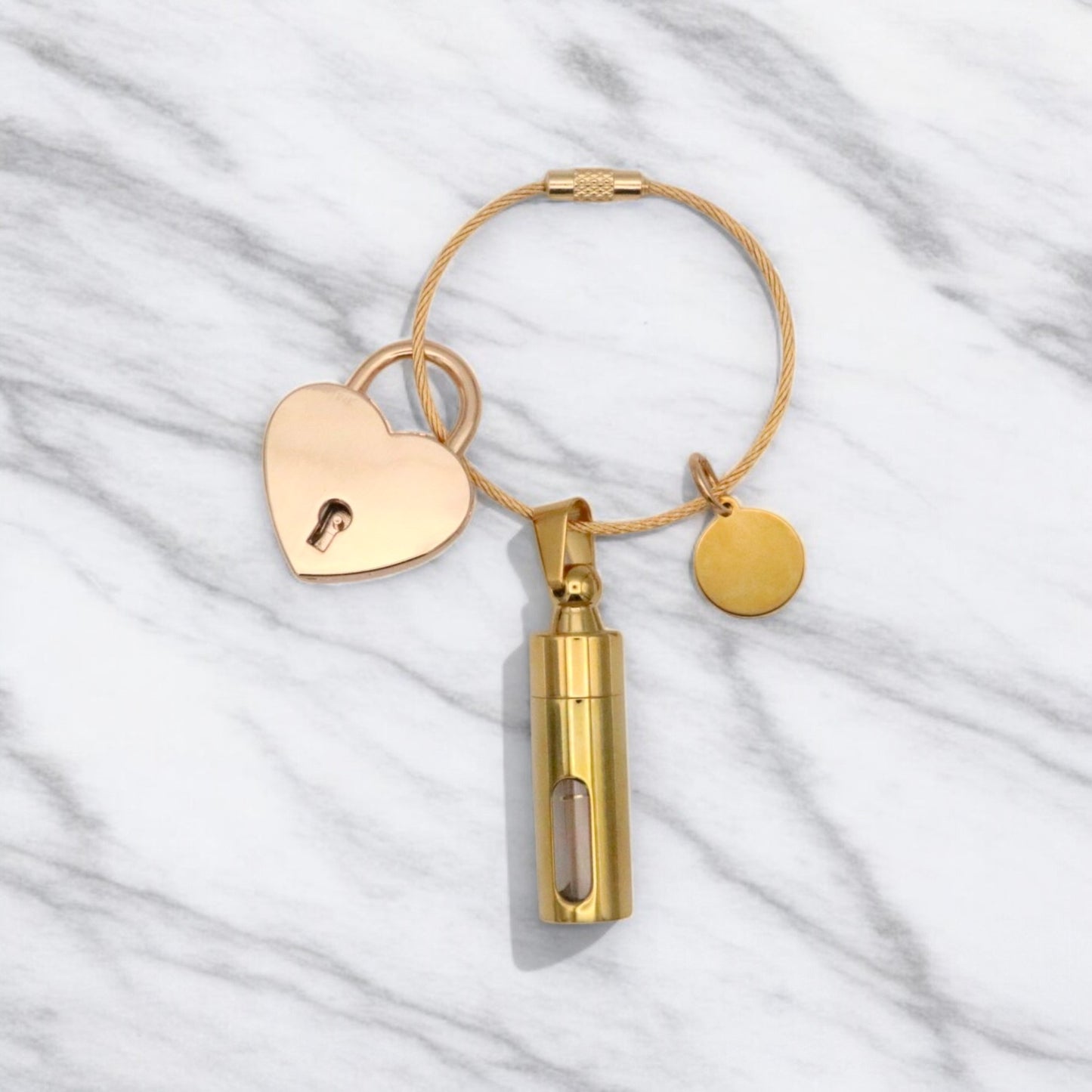 The Promise Lock Keychain - Couples Set (Set of 2)