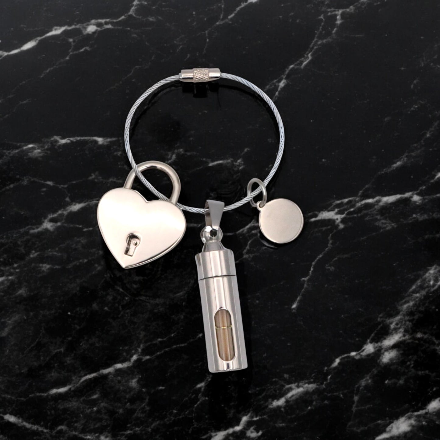 The Promise Lock Keychain - Couples Set (Set of 2)