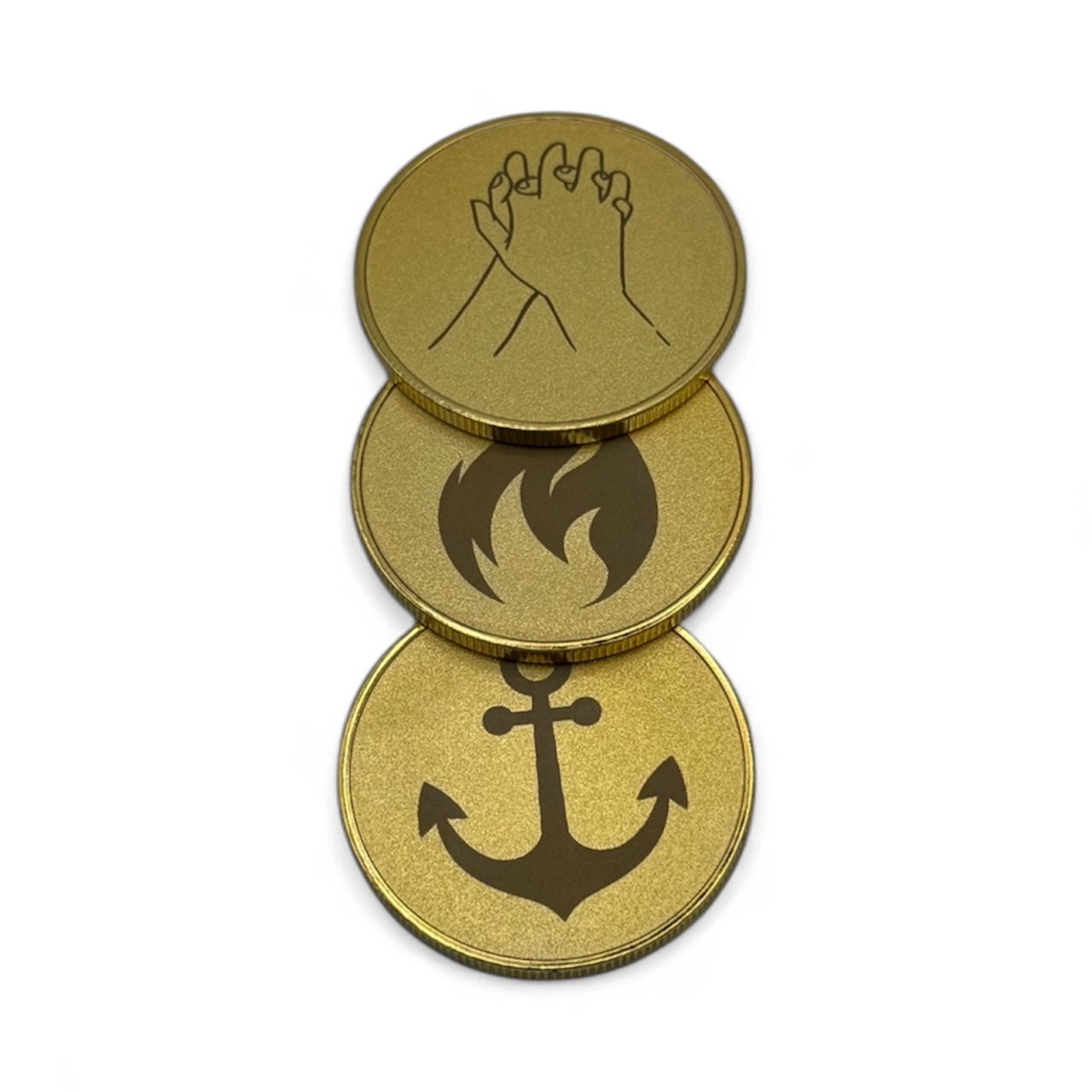 Kept Coins – Sealed Keepsake Coin Keychain Gift Set (The Connected Pack)