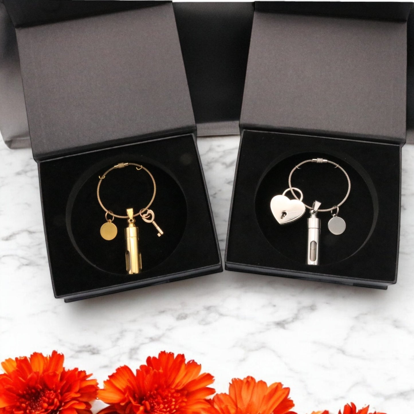 The Promise Lock Keychain - Couples Set (Set of 2)