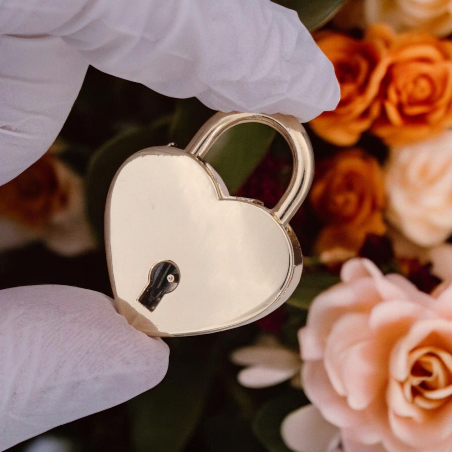 The Promise Lock Keychain - Couples Set (Set of 2)